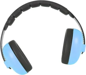Kids Noise Reduction Earmuffs with Folding Design, Yellow Baby Hearing Protection Headphones for Concerts & Football Games - 31dB NR Adult & Child Compatible (Blue)