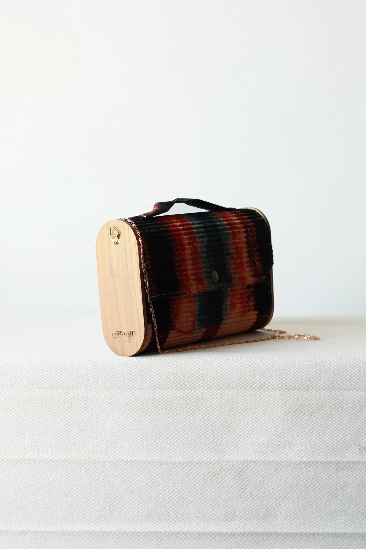 Kinu Upcycled Capsule Clutch