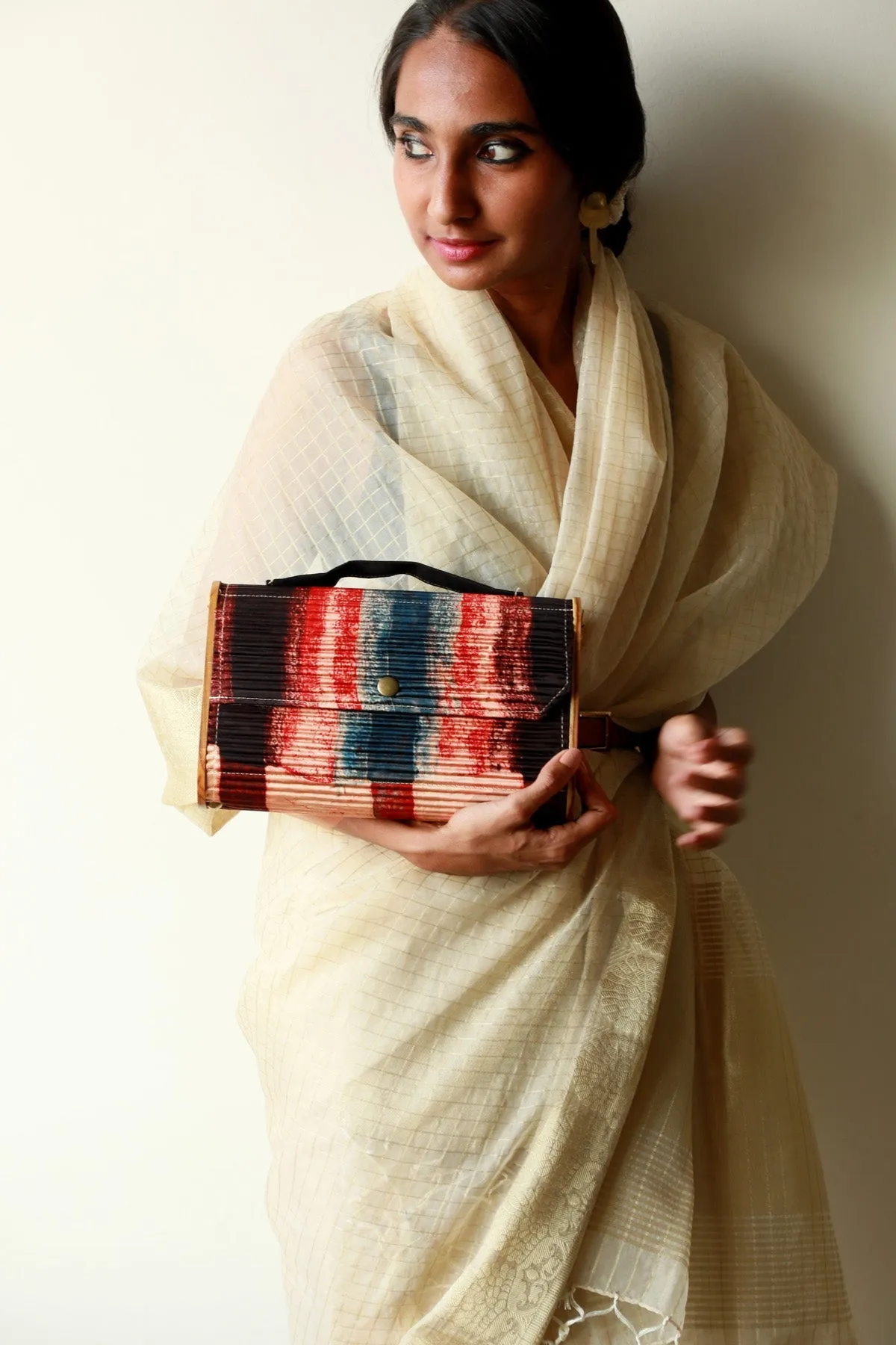 Kinu Upcycled Capsule Clutch