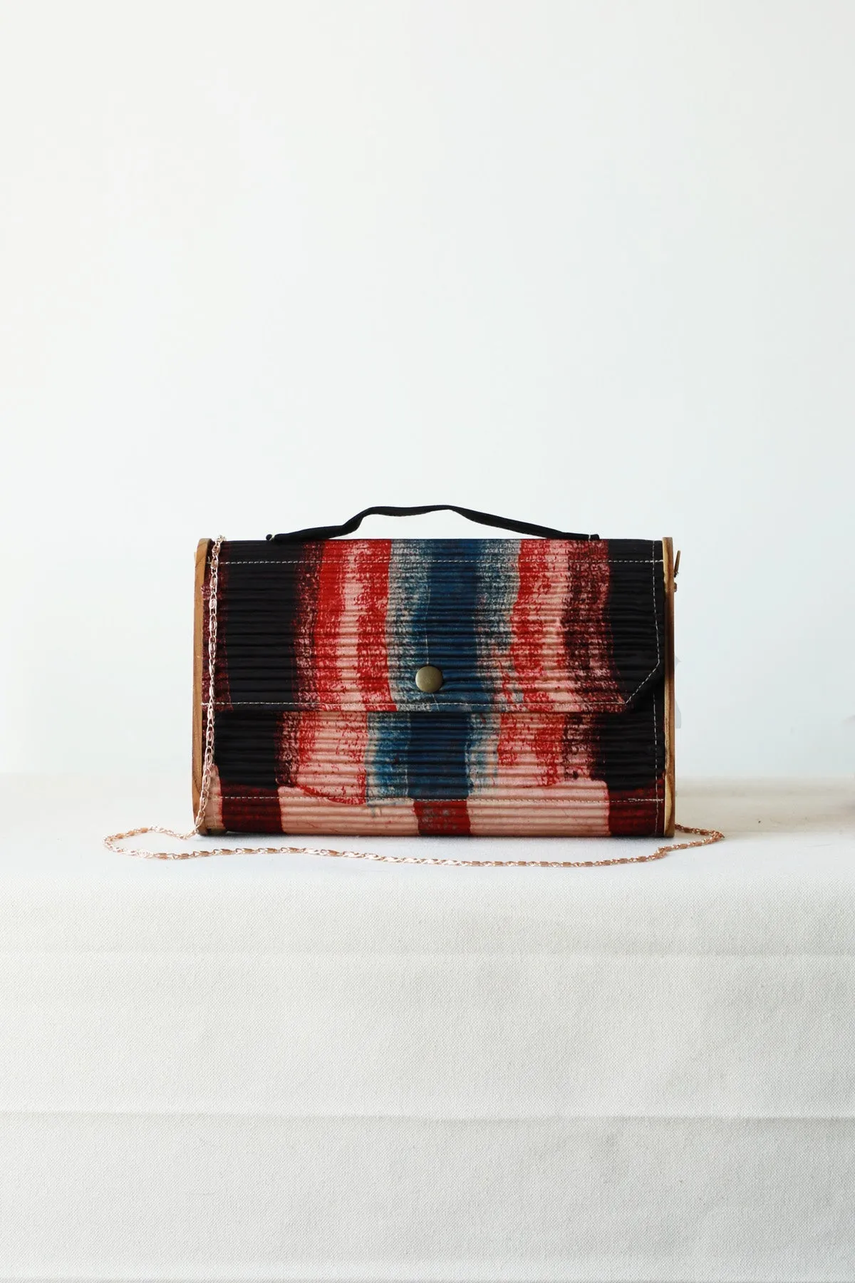 Kinu Upcycled Capsule Clutch