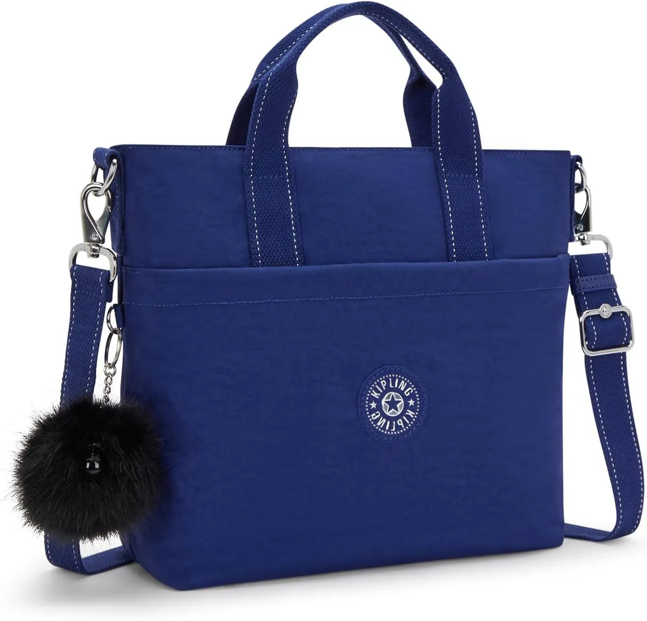 Kipling Zamora Metallic Tote Bag