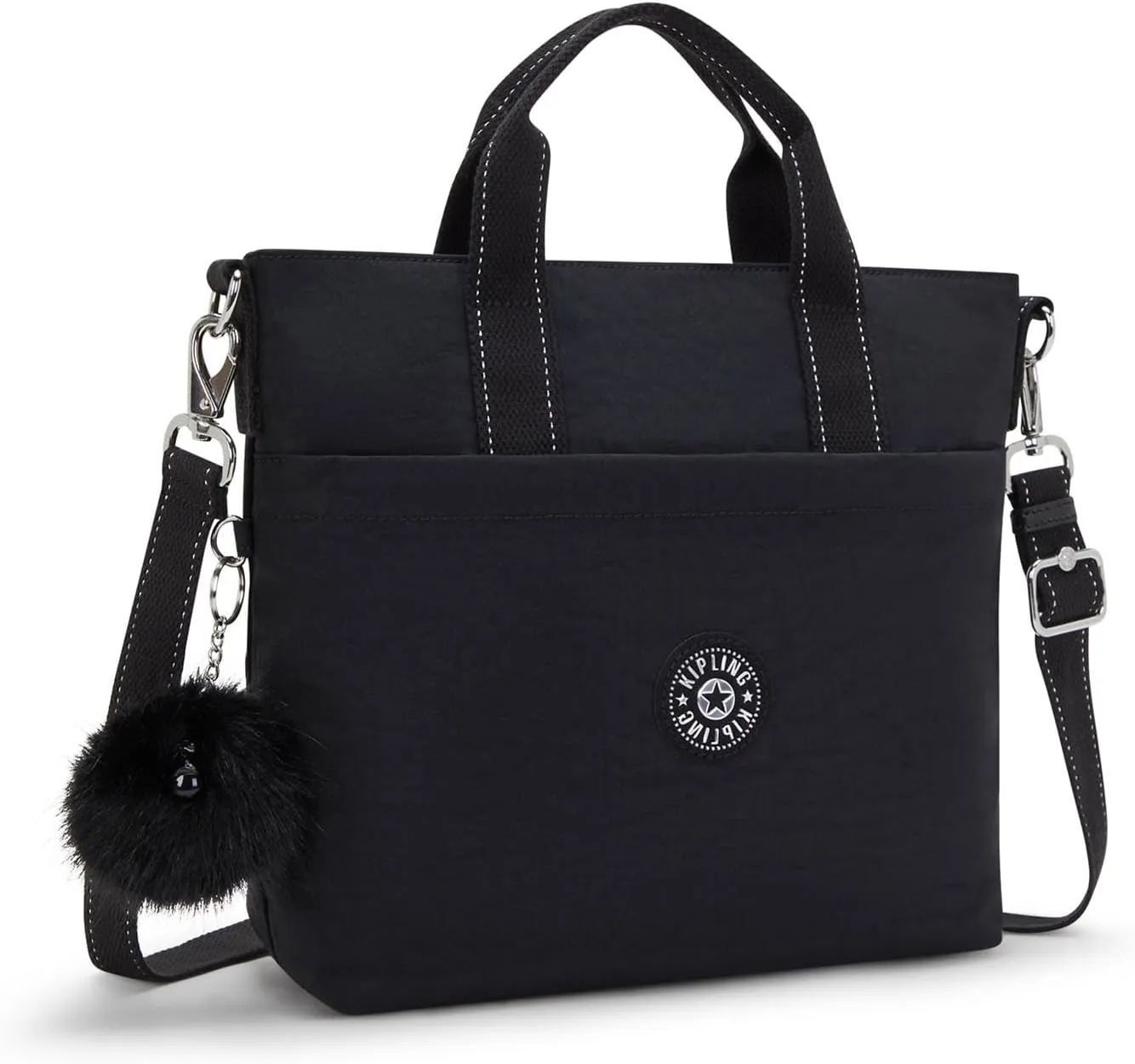 Kipling Zamora Metallic Tote Bag