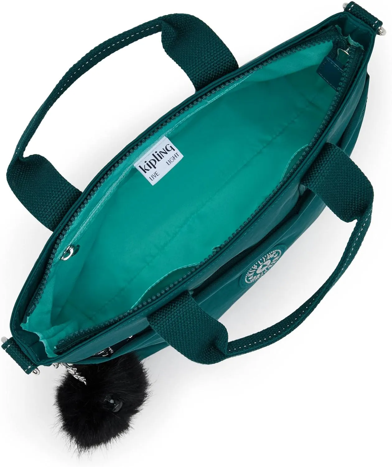 Kipling Zamora Metallic Tote Bag