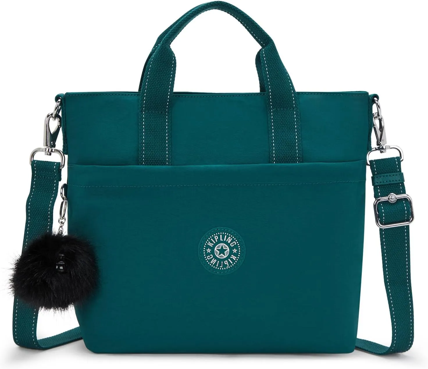 Kipling Zamora Metallic Tote Bag