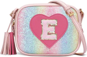 KKXIU 2 3 4 5 6 7 8 9 10 Year Old Girl Gift Kids Purse Toddler Wallet Crossbody Bag with Tassel