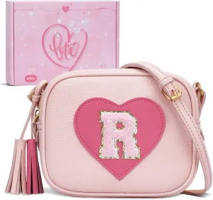 KKXIU 2 3 4 5 6 7 8 9 10 Year Old Girl Gift Kids Purse Toddler Wallet Crossbody Bag with Tassel