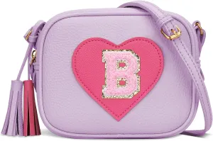 KKXIU 2 3 4 5 6 7 8 9 10 Year Old Girl Gift Kids Purse Toddler Wallet Crossbody Bag with Tassel