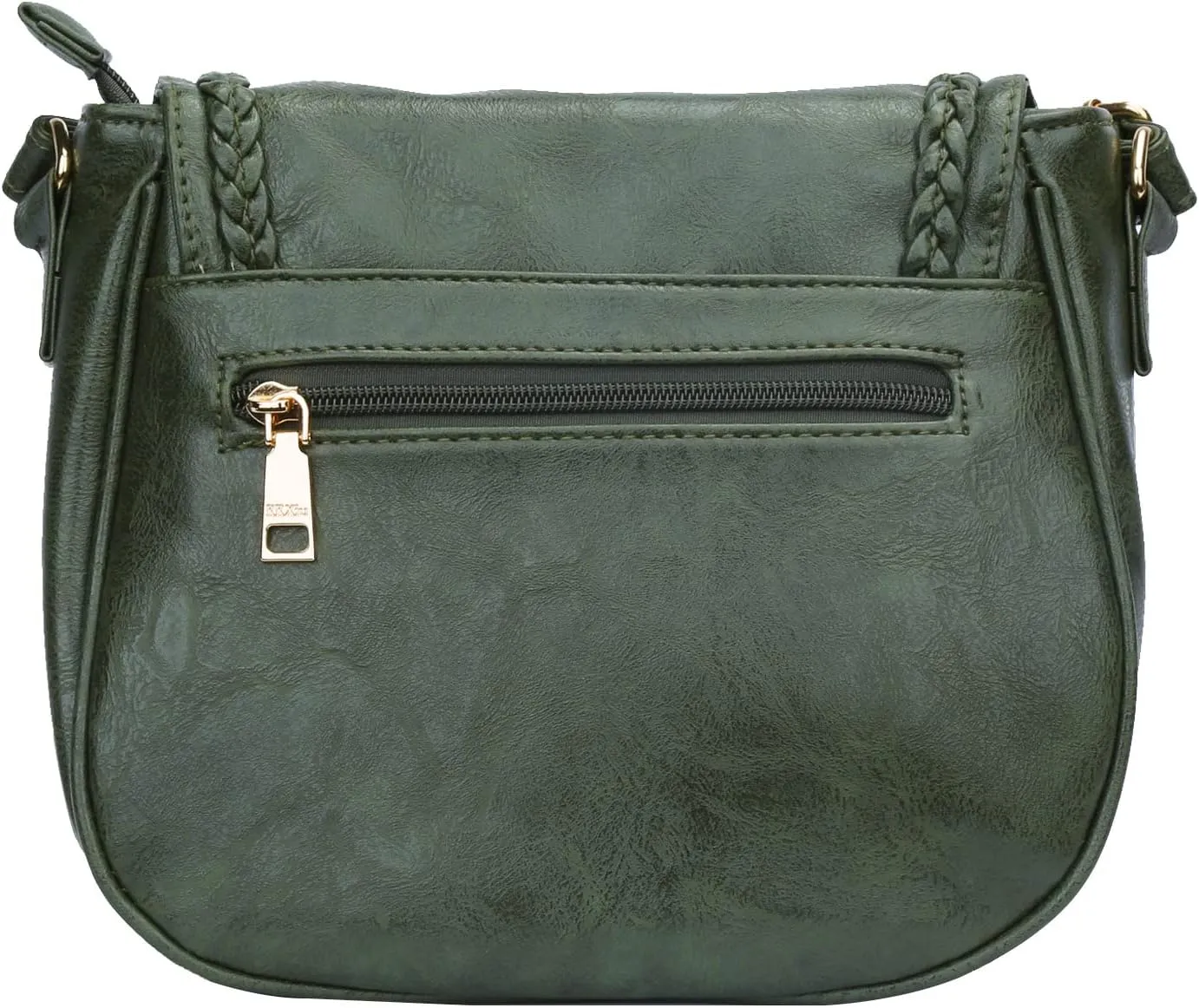 KKXIU Casual Flap Saddle Crossbody Bags for Women Purses and Handbags with Tassel