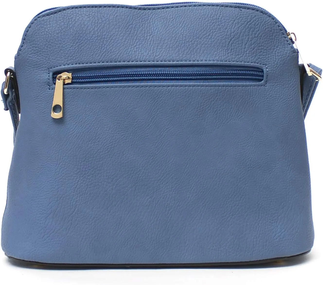 Lightweight Medium Dome Crossbody Bag with Tassel Zipper Pocket Adjustable Strap