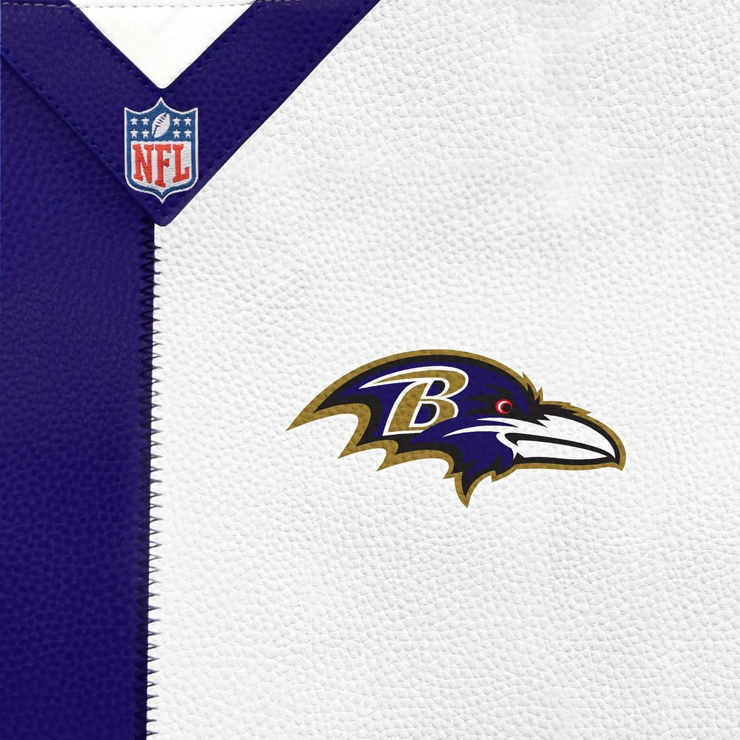 Littlearth NFL Pebble Split Hobo Bag, 14 x 4 x 10.5