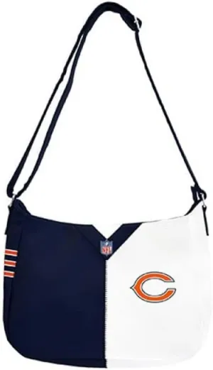 Littlearth NFL Pebble Split Hobo Bag, 14 x 4 x 10.5