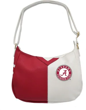 Littlearth NFL Pebble Split Hobo Bag, 14 x 4 x 10.5