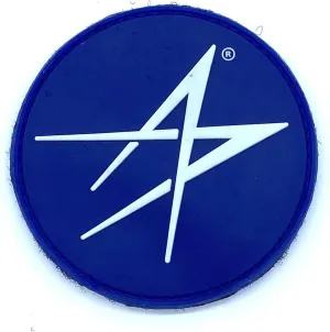 Lockheed Martin® Star Shoulder Patch, PVC, 3 in, Glow in The Dark