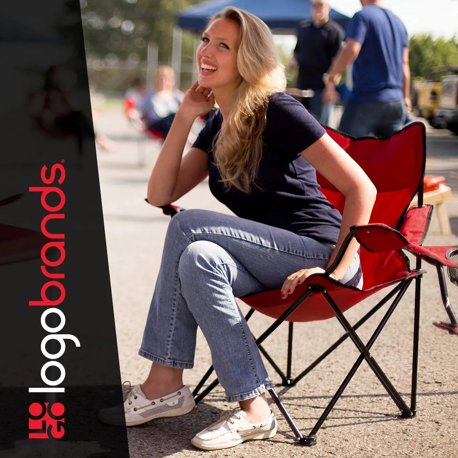 Logo Brands NCAA Unisex Quad Chair