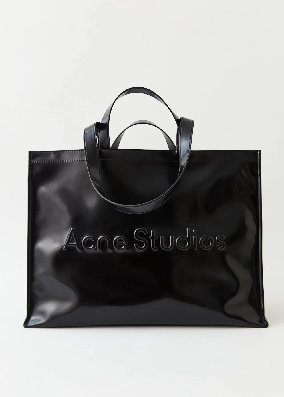 Logo Shopped East West Tote Bag
