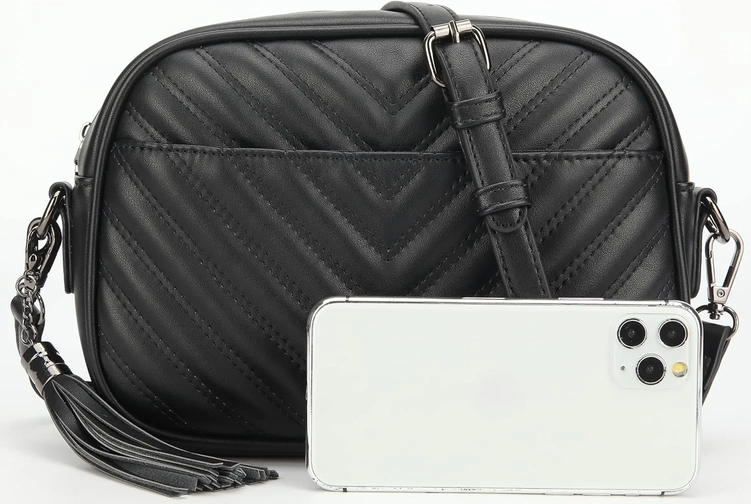 lola mae Quilted Crossbody Bag, Trendy Design Shoulder Purse