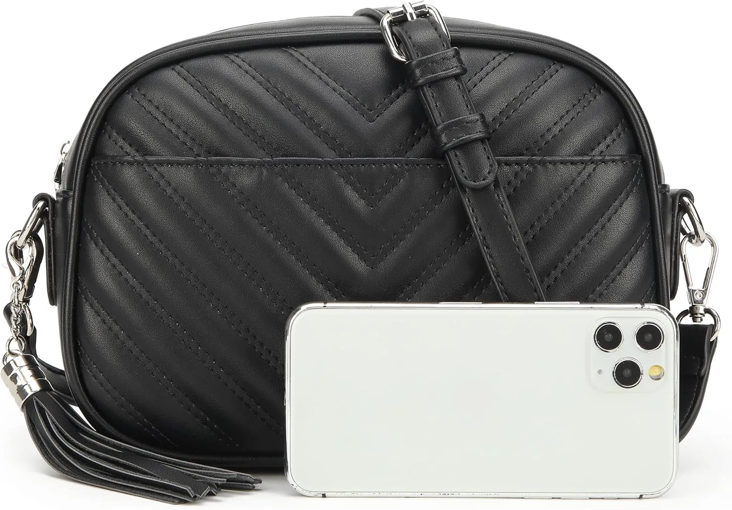 lola mae Quilted Crossbody Bag, Trendy Design Shoulder Purse