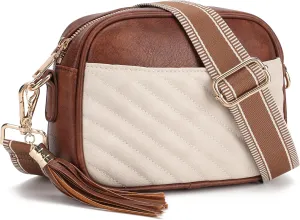 lola mae Quilted Crossbody Bag, Trendy Design Shoulder Purse