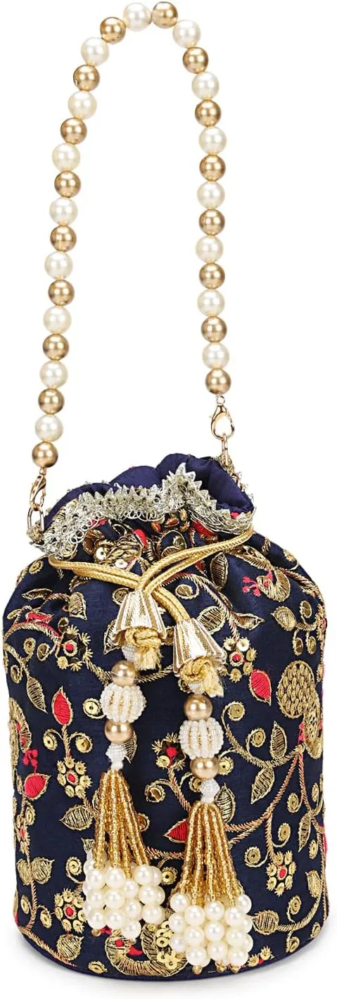 LONGING TO BUY Women Ethnic Potli Bags For Wedding & Party Function