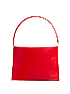 Léonore large leather tote bag