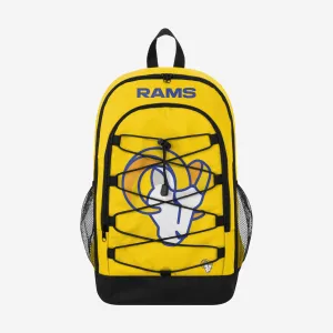 Los Angeles Rams Big Logo Bungee Backpack