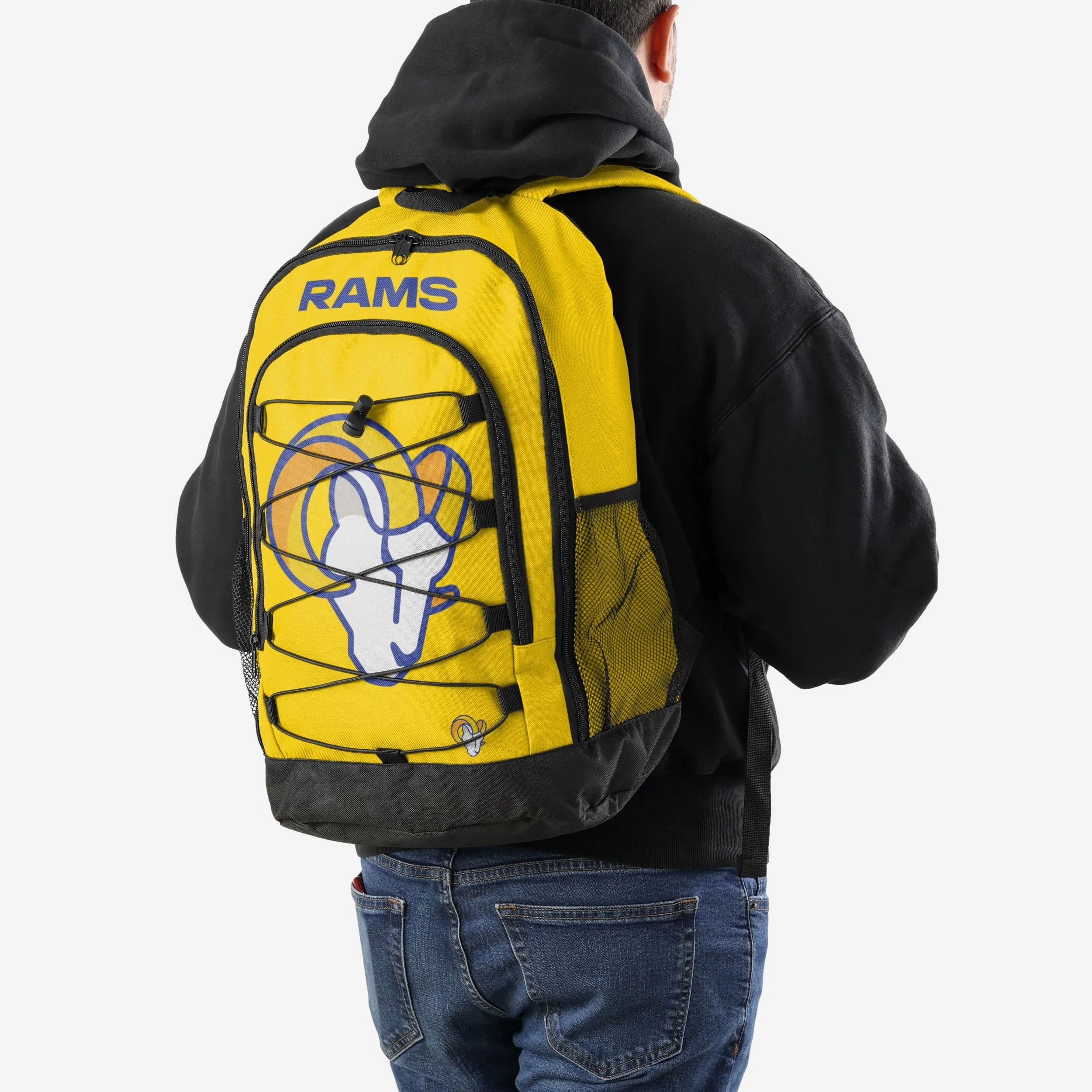 Los Angeles Rams Big Logo Bungee Backpack