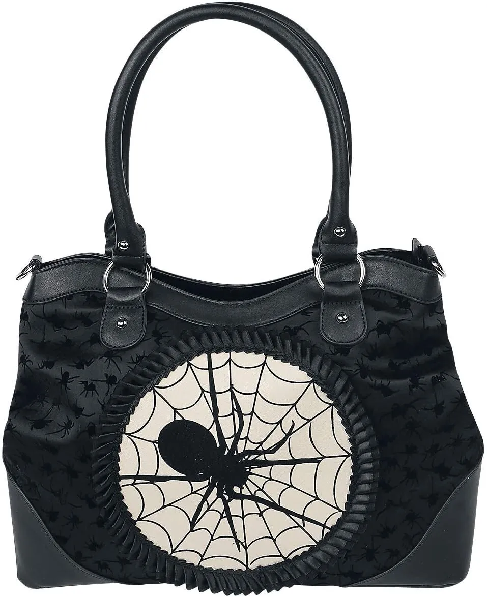 Lost Queen Women's Purse Handbag Shoulder Bag | Gothic Dark Goth Victorian