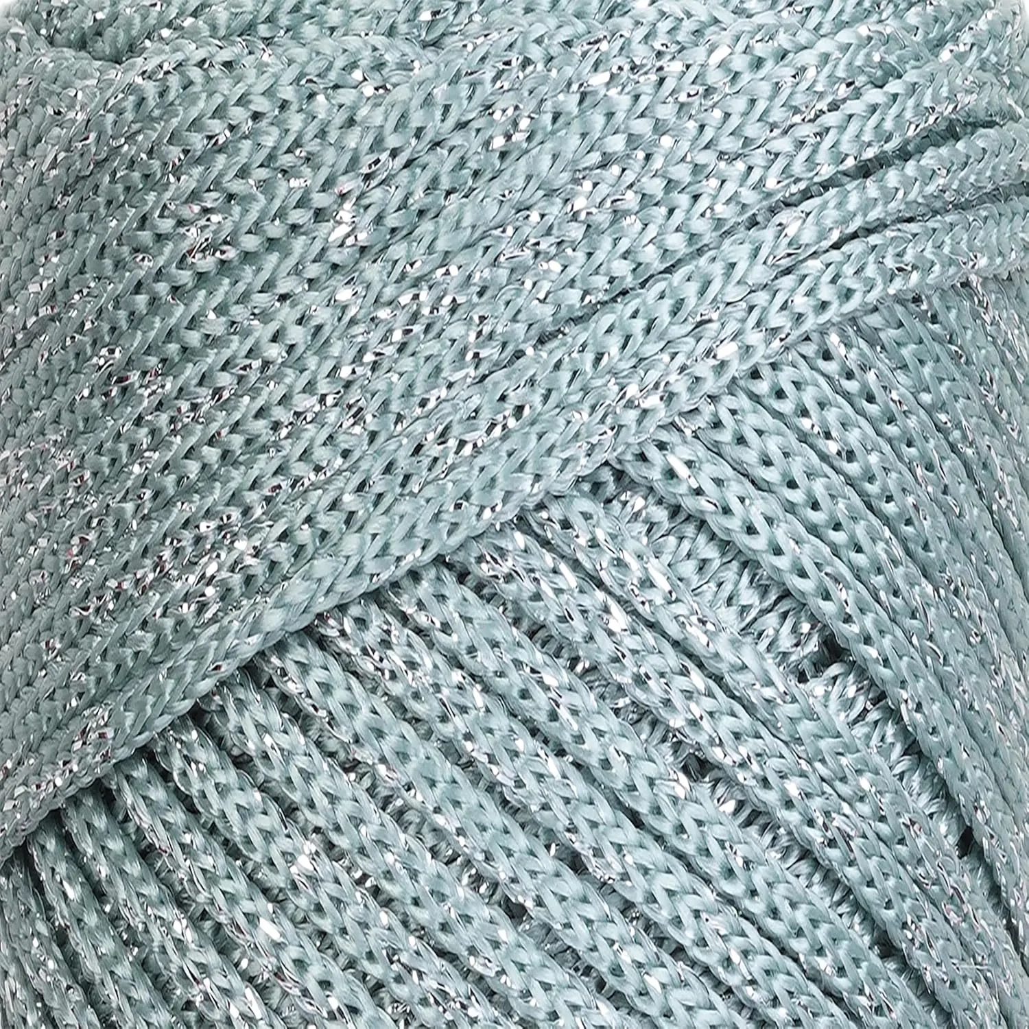 Makromecity, 2 Skeins of Sparkle Polyester Macrame Cord 2mm x 250 Yards (750 feet) 2mm Polypropylene Macrame Cord for Macrame Art & Crafts for Wall Hangings, Bags, Underplate, Rug