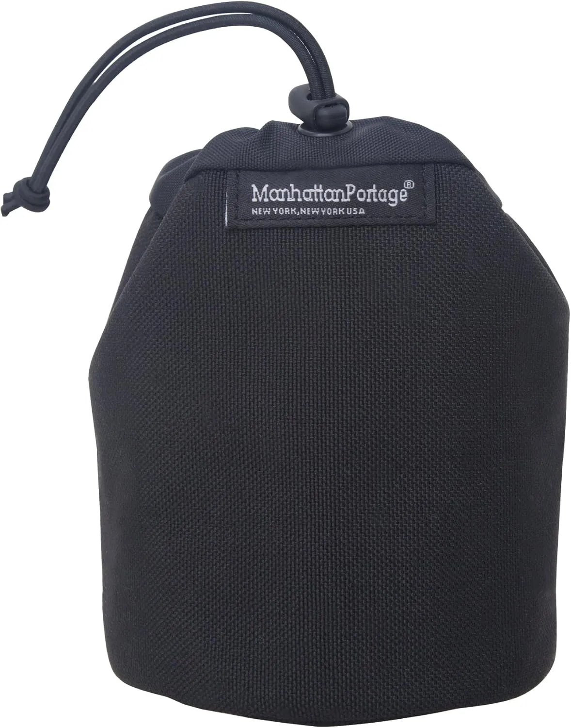Manhattan Portage Trek Drawstring Pouch – Everyday Carry Lightweight & Durable Travel Pouch (Black)