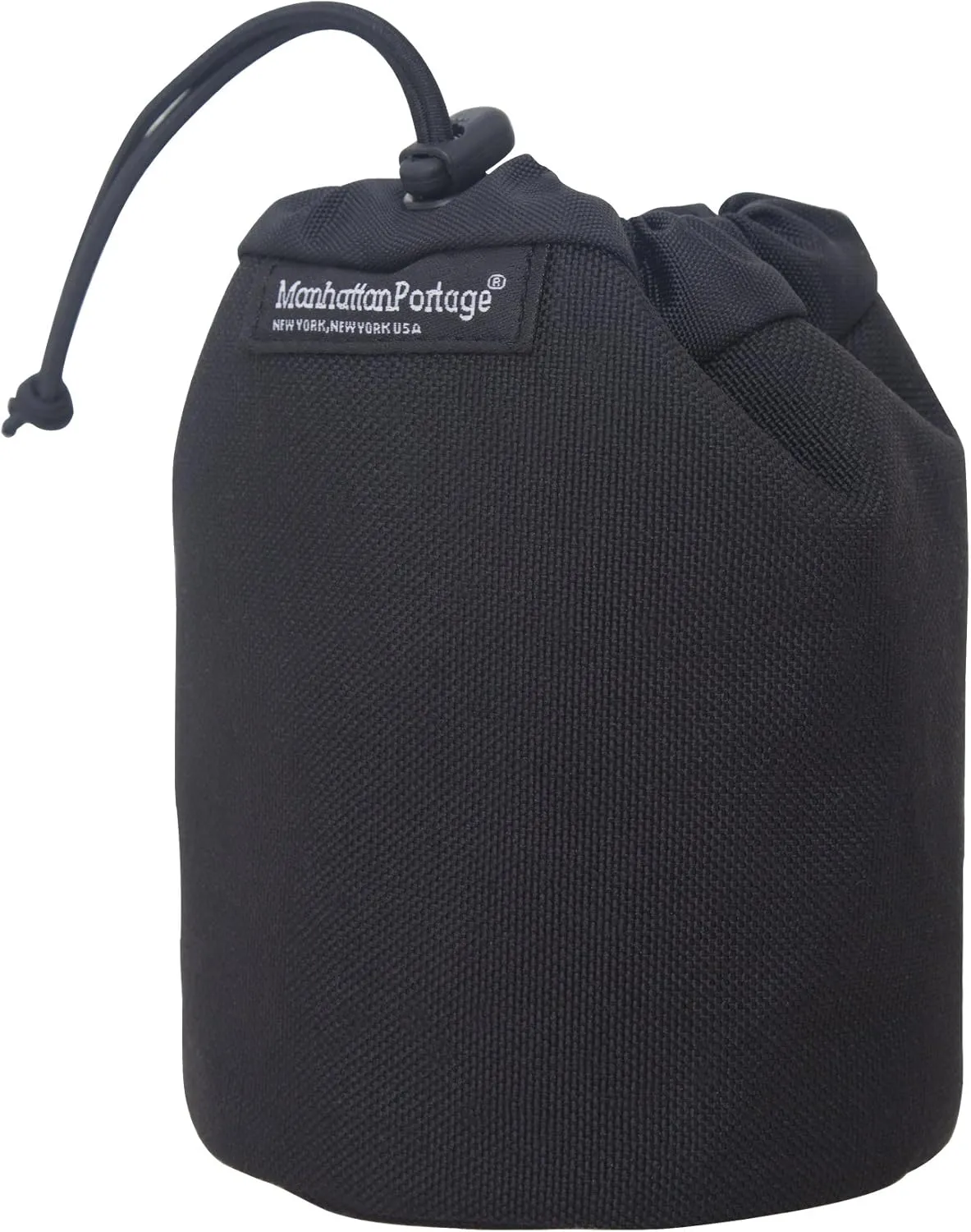 Manhattan Portage Trek Drawstring Pouch – Everyday Carry Lightweight & Durable Travel Pouch (Black)