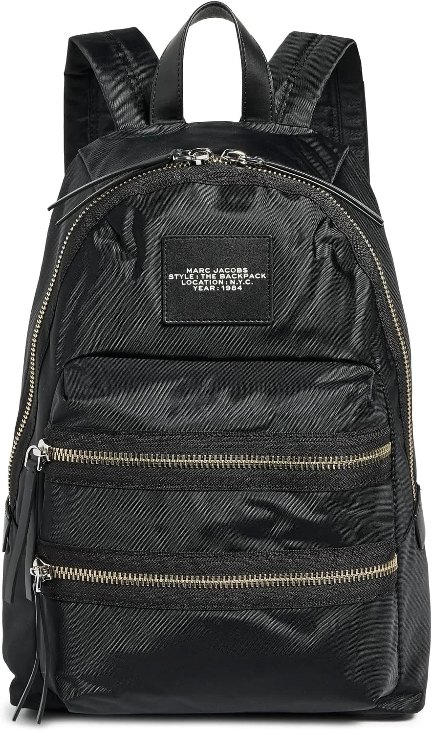 Marc Jacobs Women's The Large Backpack, Black, One Size