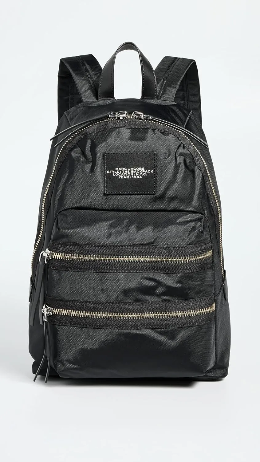 Marc Jacobs Women's The Large Backpack, Black, One Size