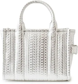 Marc Jacobs Women's The Small Tote, Silver/Bright, One Size