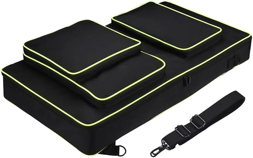 Meijunter DJ Controller Case Compatible with Pioneer DJ DDJ-FLX10/DDJ-1000/DDJ-1000SRT/AlphaTheta DDJ-GRV6 Portable DJ Controller Storage Bag with Shoulder Strap