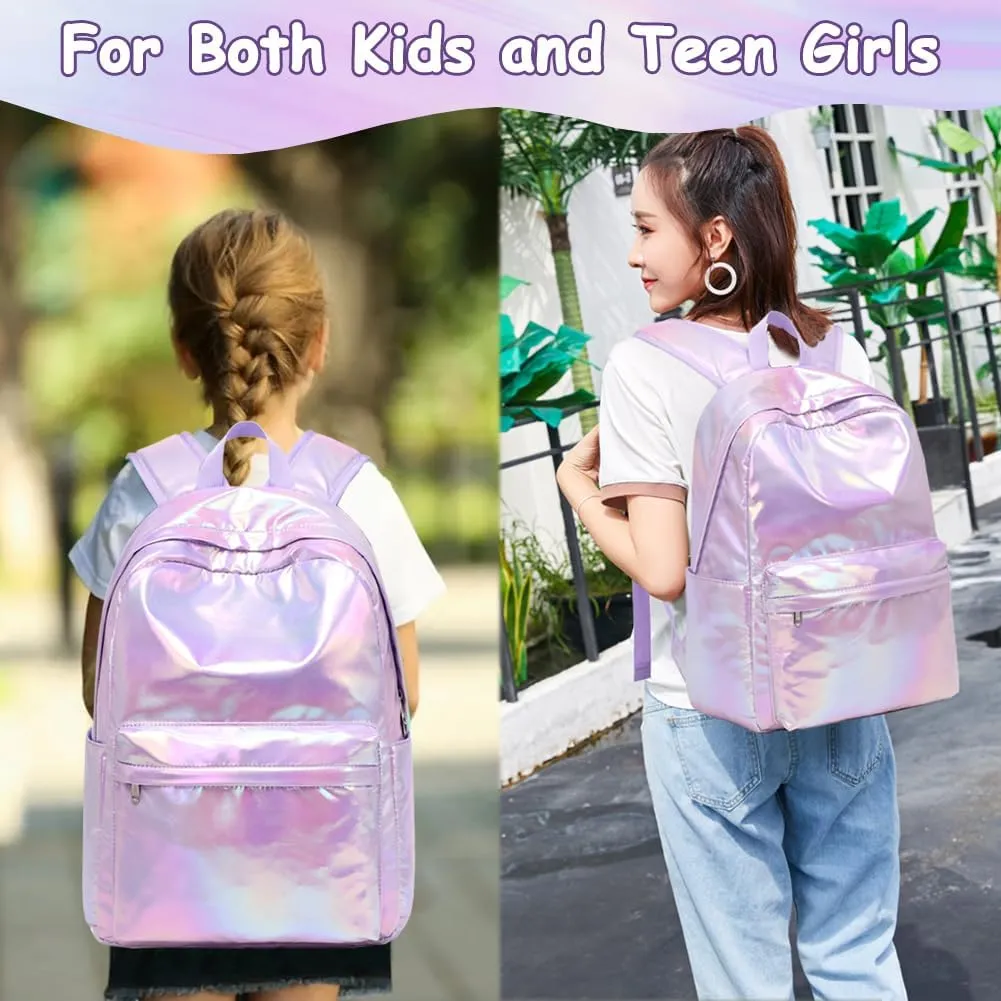 Meisohua School Backpack for Teens Girls Boys Backpack for Elementary Middle School Bookbag for Kids Backpack Lunch Bag Set