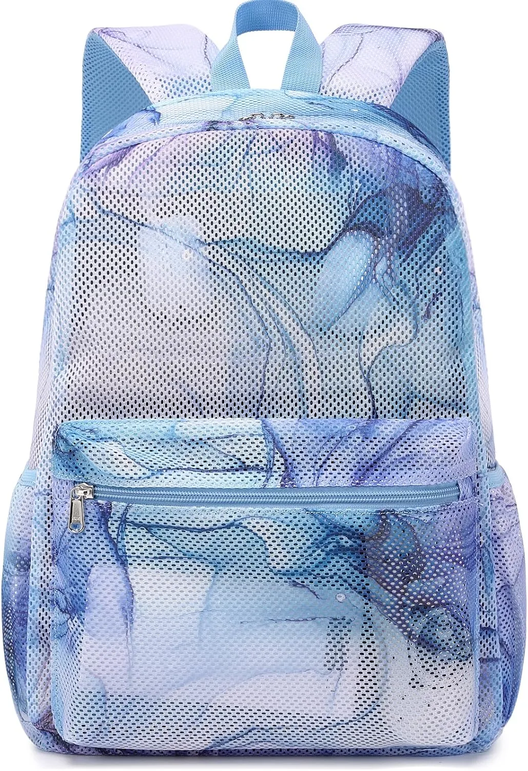 Mesh Backpack for Girls,Semi-Transparent School Backpacks Lightweight Casual Mesh Back pack for Girls