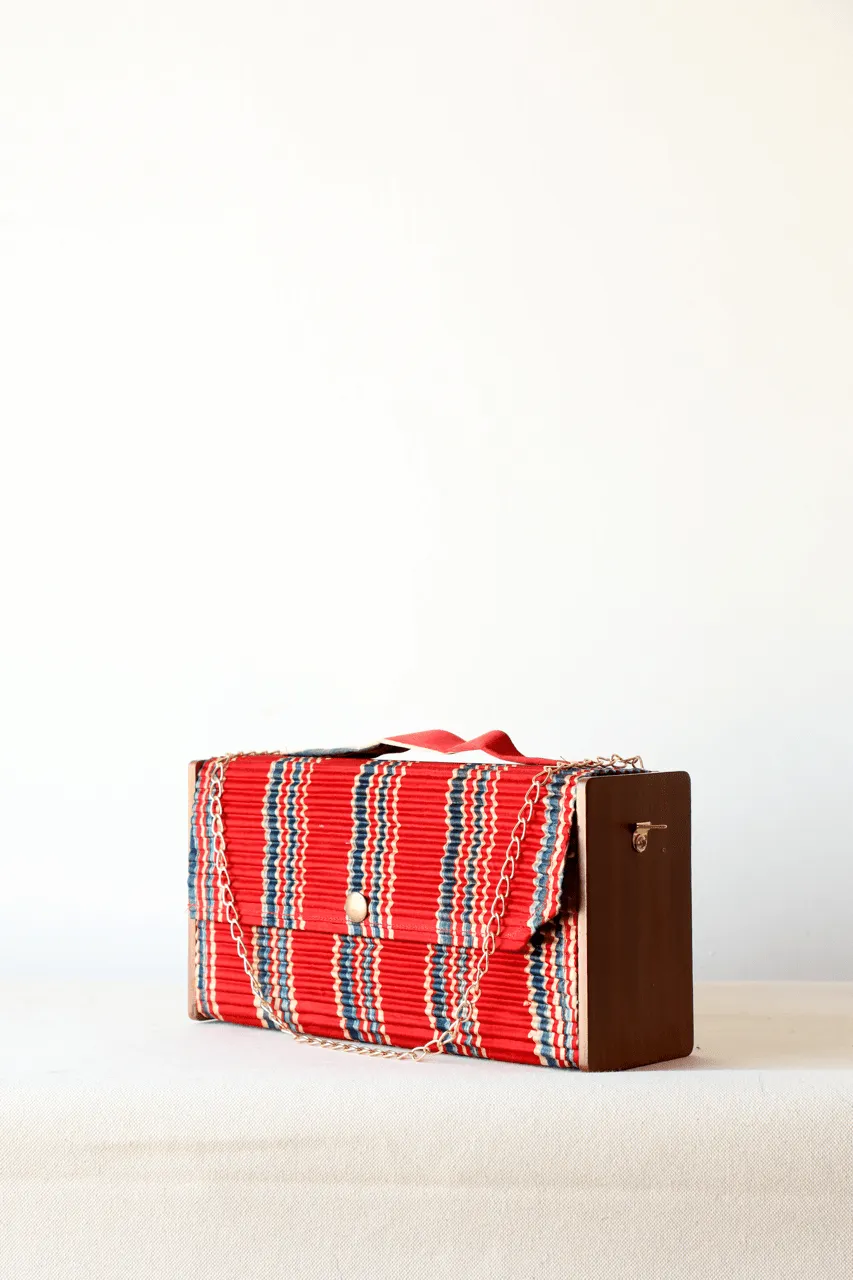 Mini Clutch - Red Line