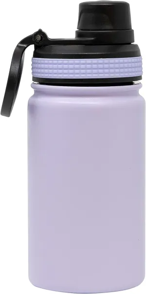 MIRA 12 oz Kids Water Bottle - Stainless Steel Double Wall Vacuum Insulated - Metal Thermo Flask Keeps Cold for 24 Hours, Hot for 12 Hours - Lavender Violet