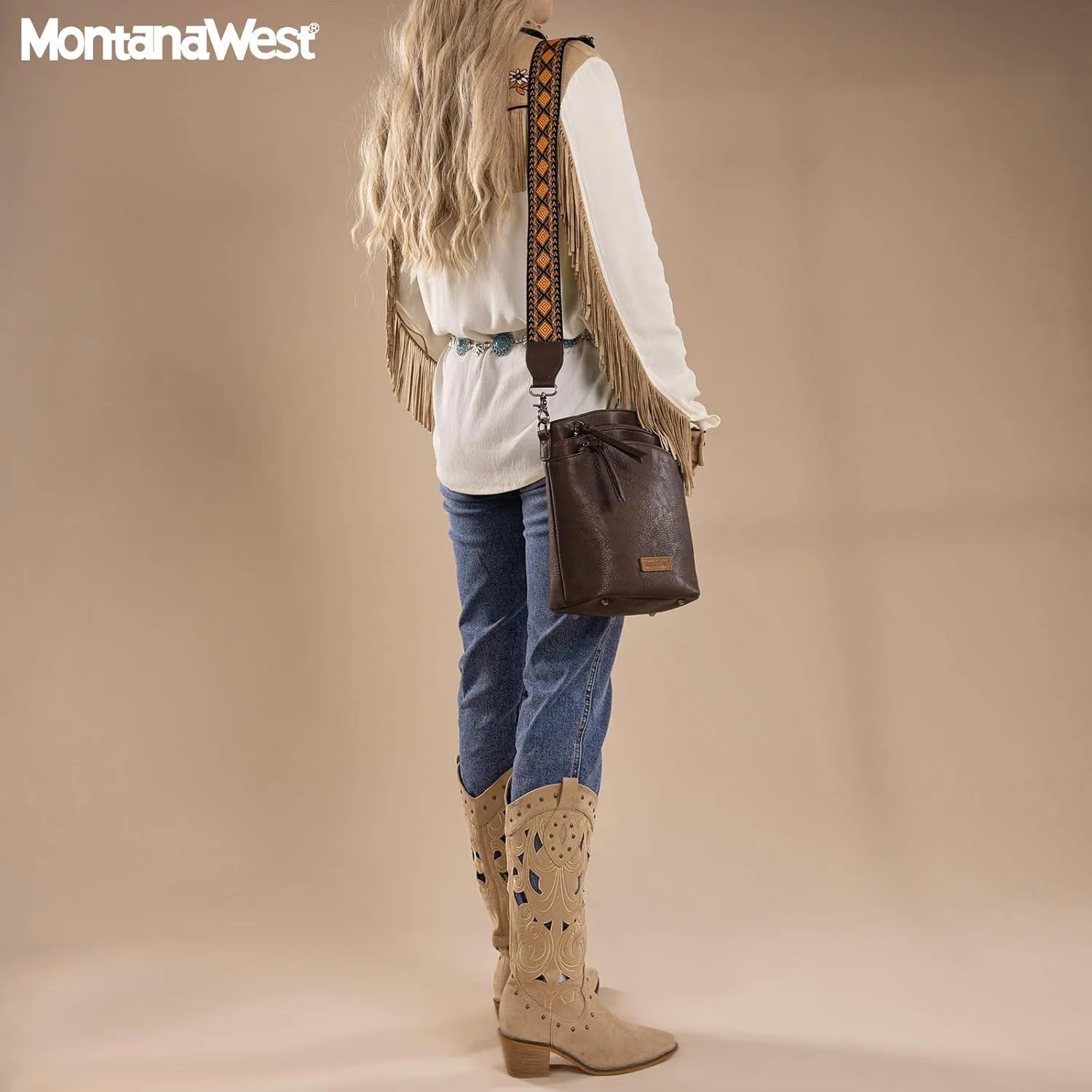 Montana West Crossbody Purses and Handbags for Women Double Compartments Cross Body Bag with Adjustable Strap