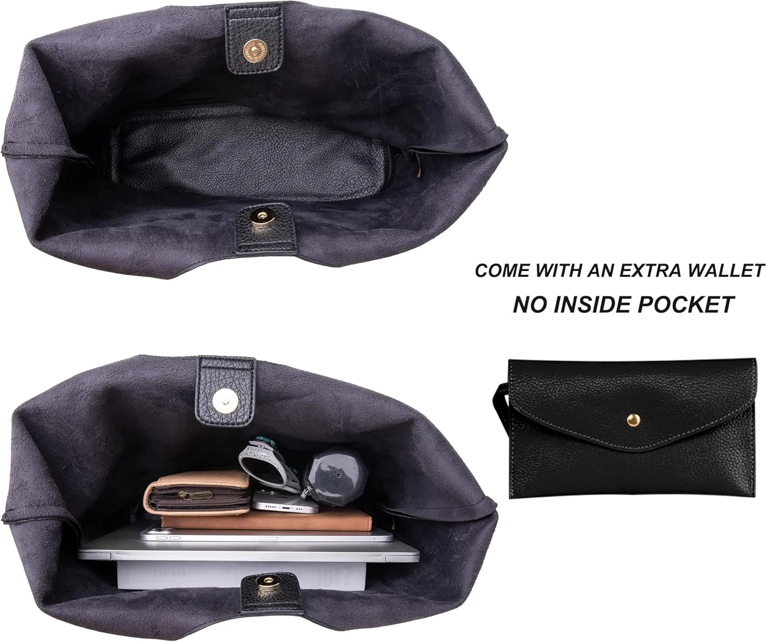 Montana West Slouchy Hobo Bags for Women Soft Designer Shoulder Purses Ladies Top Handle Handbag