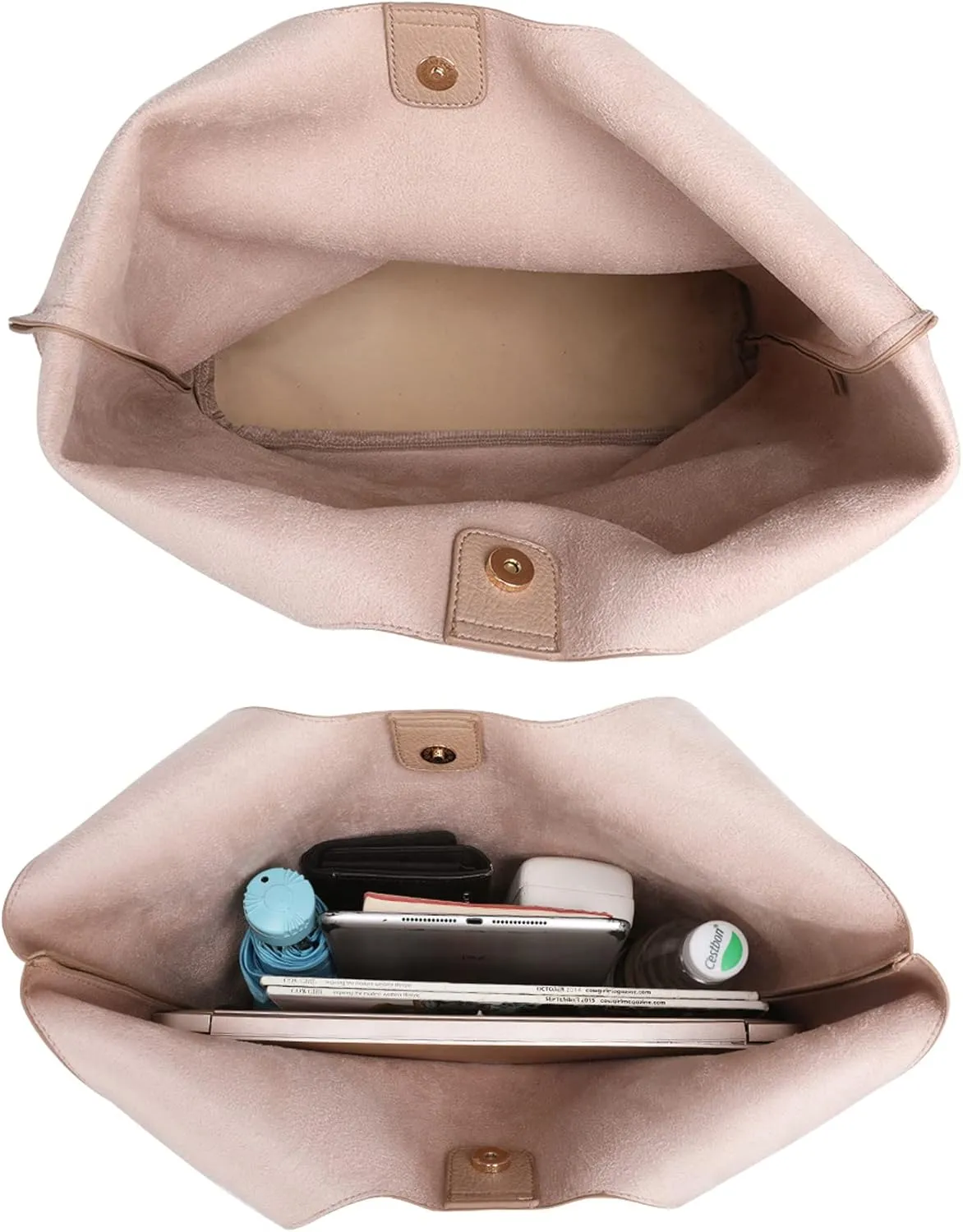 Montana West Slouchy Hobo Bags for Women Soft Designer Shoulder Purses Ladies Top Handle Handbag