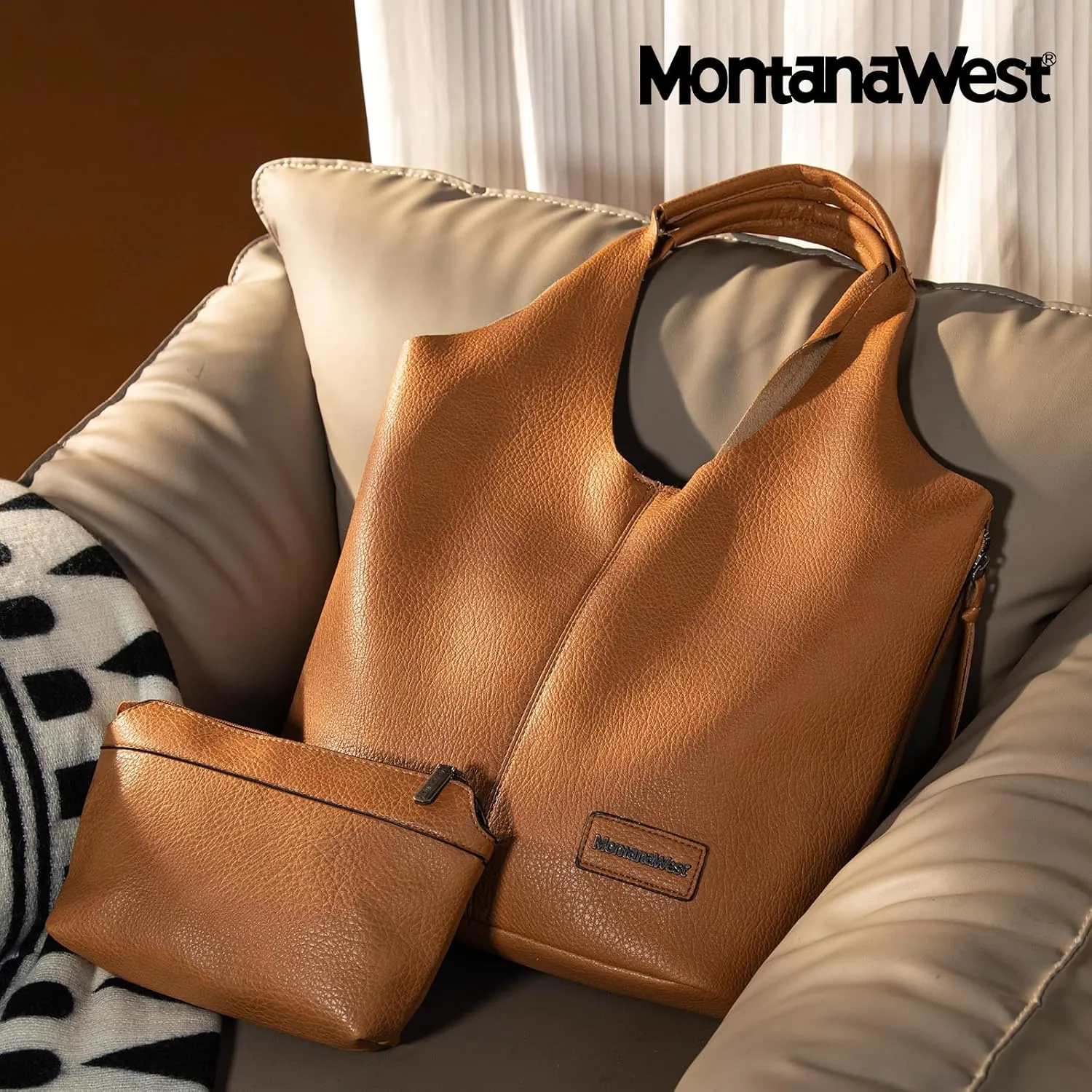 Montana West Slouchy Hobo Bags for Women Soft Designer Shoulder Purses Ladies Top Handle Handbag