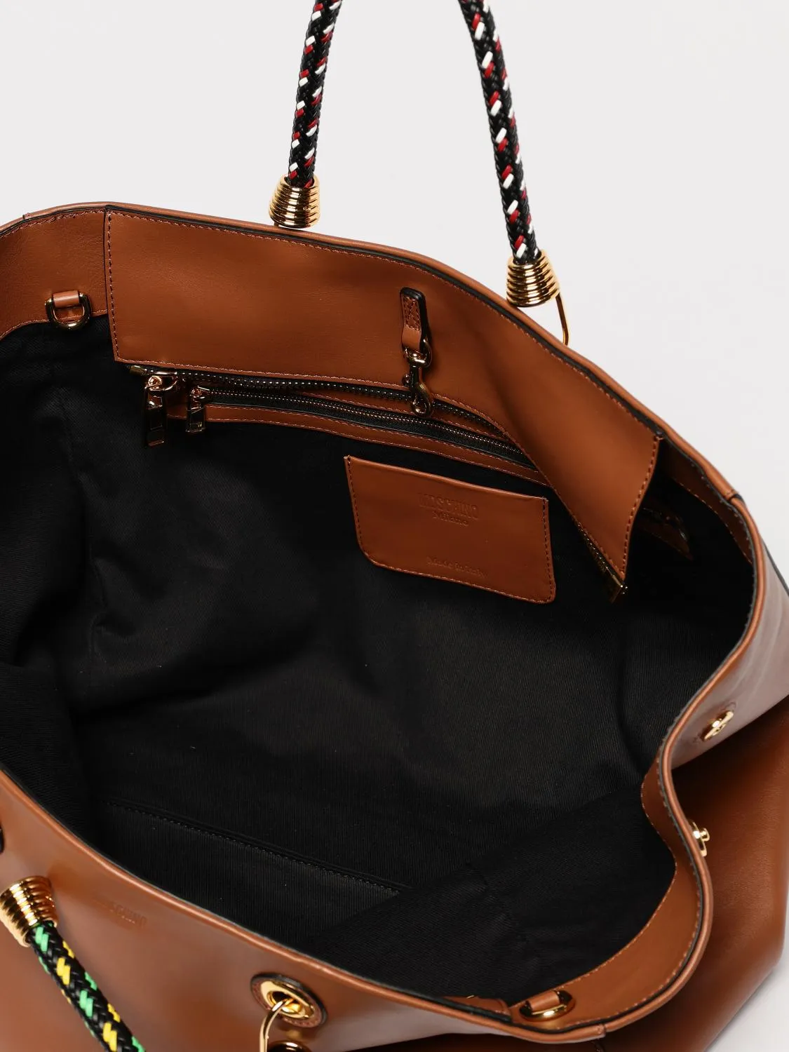 Moschino Couture Tote Bags Woman Leather