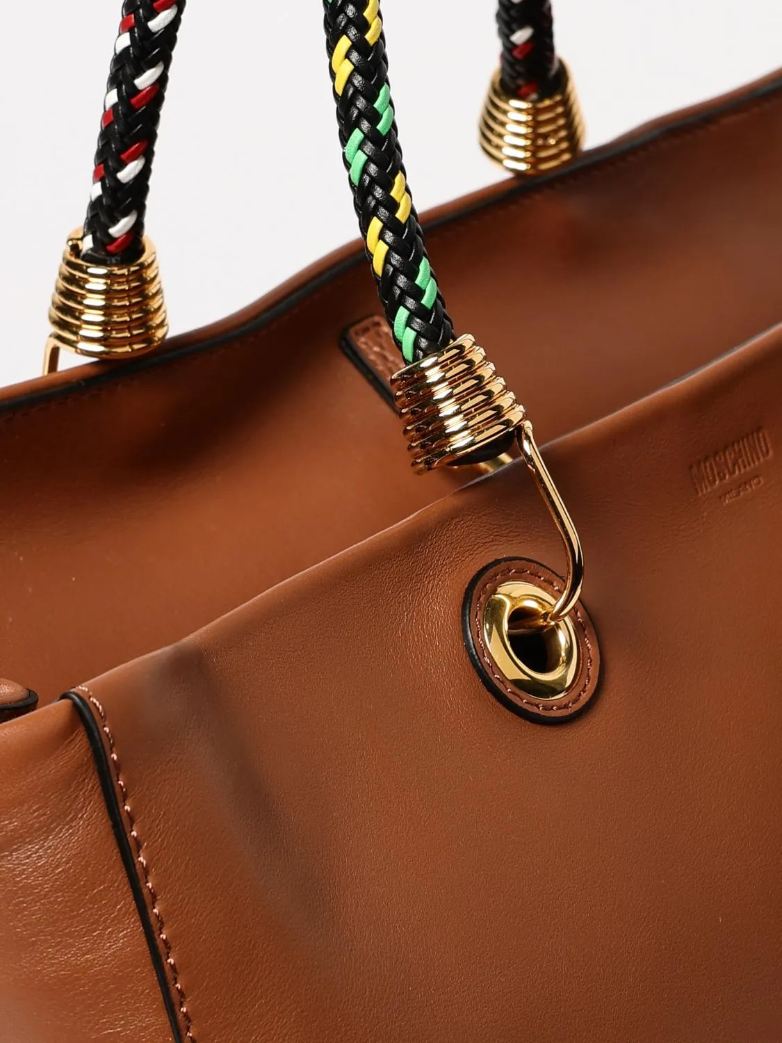 Moschino Couture Tote Bags Woman Leather