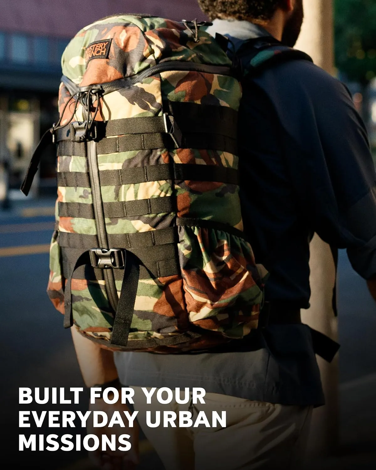 Mystery Ranch 2 Day Backpack - 3-Zip, Weatherproof Design Perfect for Travel, Hiking & Everyday Carry - 27L, Outerspace, S/M