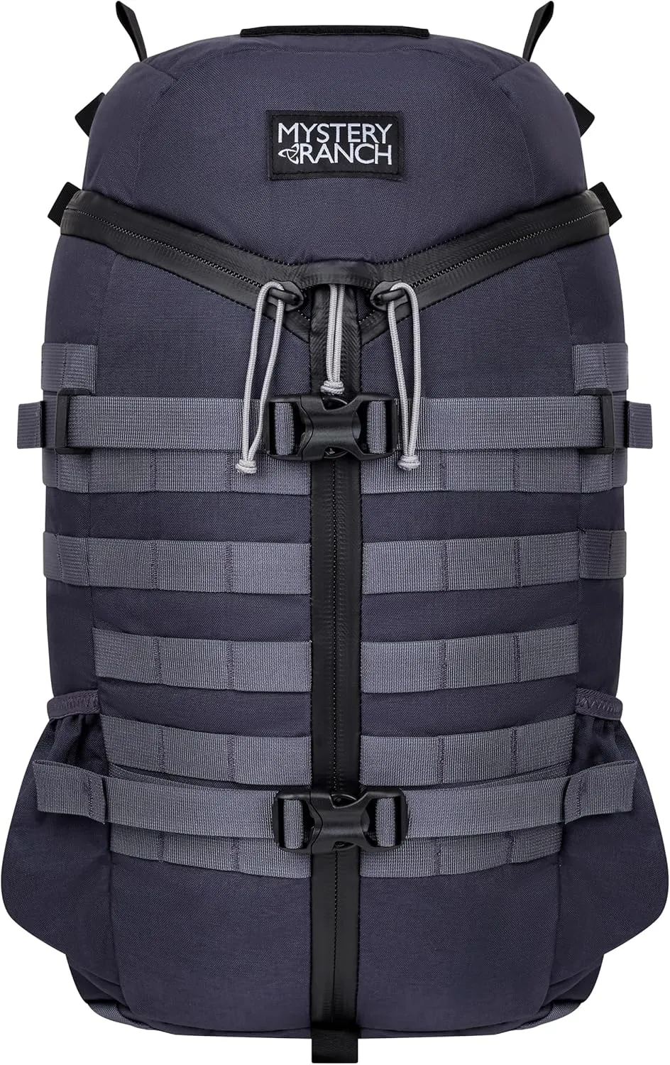 Mystery Ranch 2 Day Backpack - 3-Zip, Weatherproof Design Perfect for Travel, Hiking & Everyday Carry - 27L, Outerspace, S/M