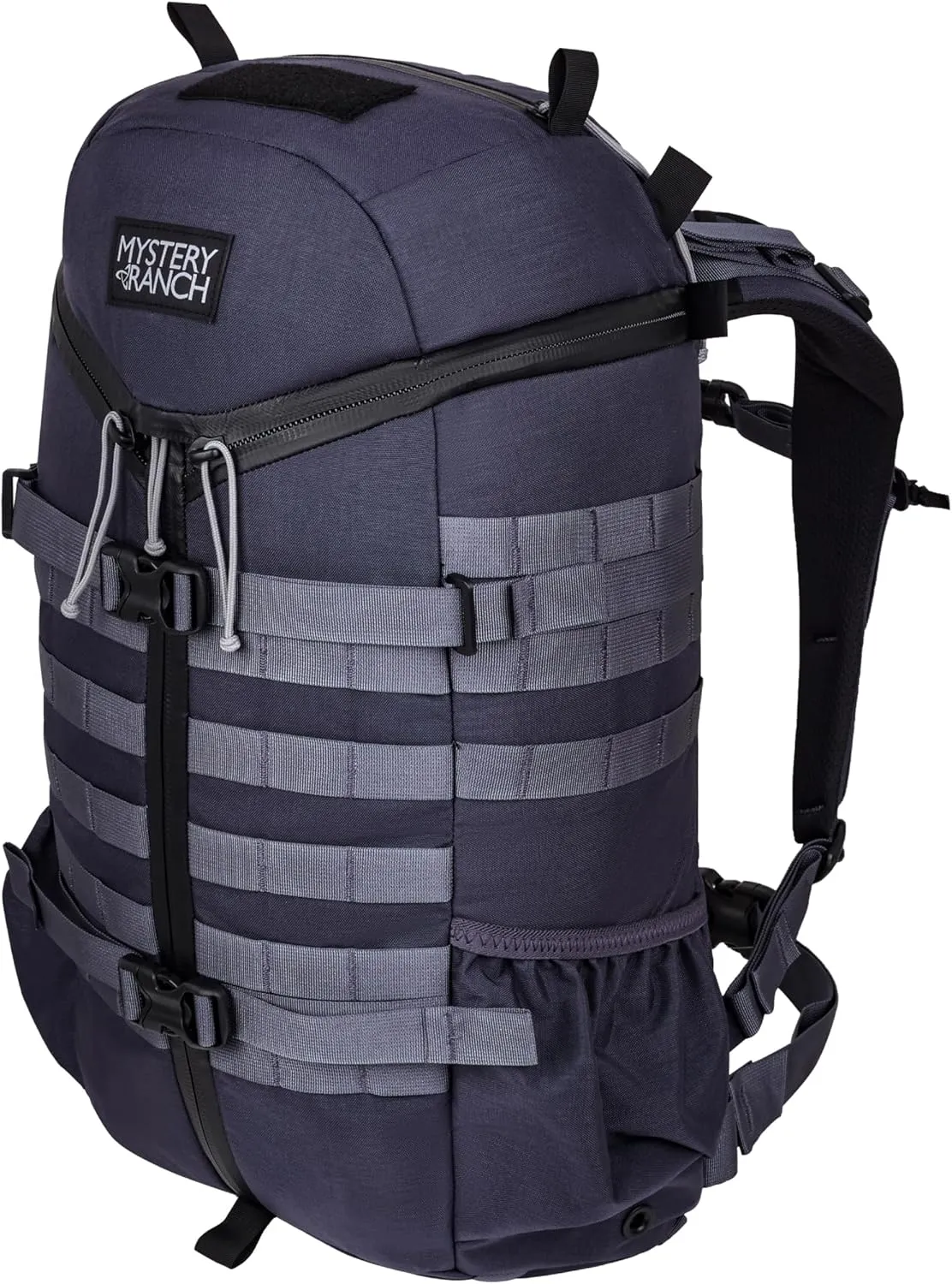 Mystery Ranch 2 Day Backpack - 3-Zip, Weatherproof Design Perfect for Travel, Hiking & Everyday Carry - 27L, Outerspace, S/M