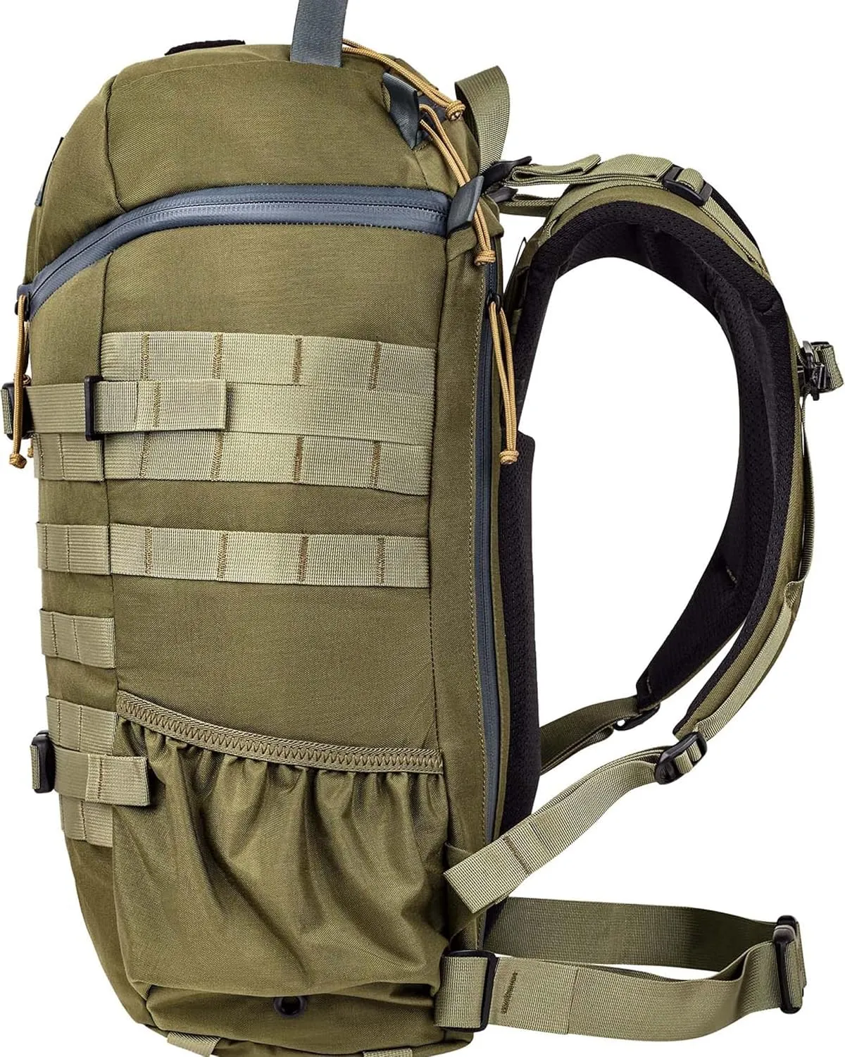 Mystery Ranch 2 Day Backpack - 3-Zip, Weatherproof Design Perfect for Travel, Hiking & Everyday Carry - 27L, Ponderosa, S/M