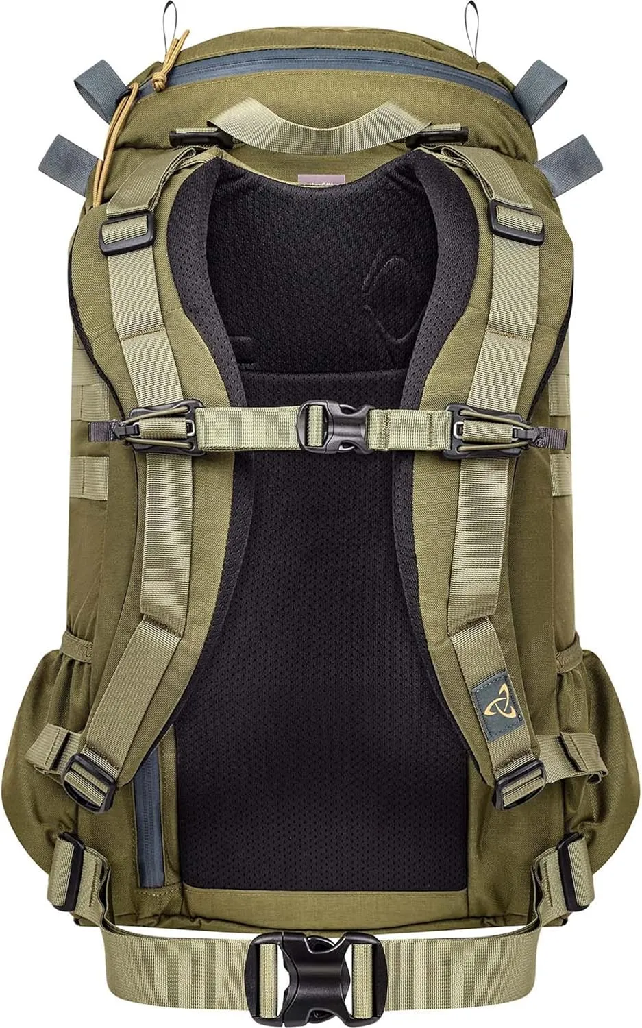 Mystery Ranch 2 Day Backpack - 3-Zip, Weatherproof Design Perfect for Travel, Hiking & Everyday Carry - 27L, Ponderosa, S/M