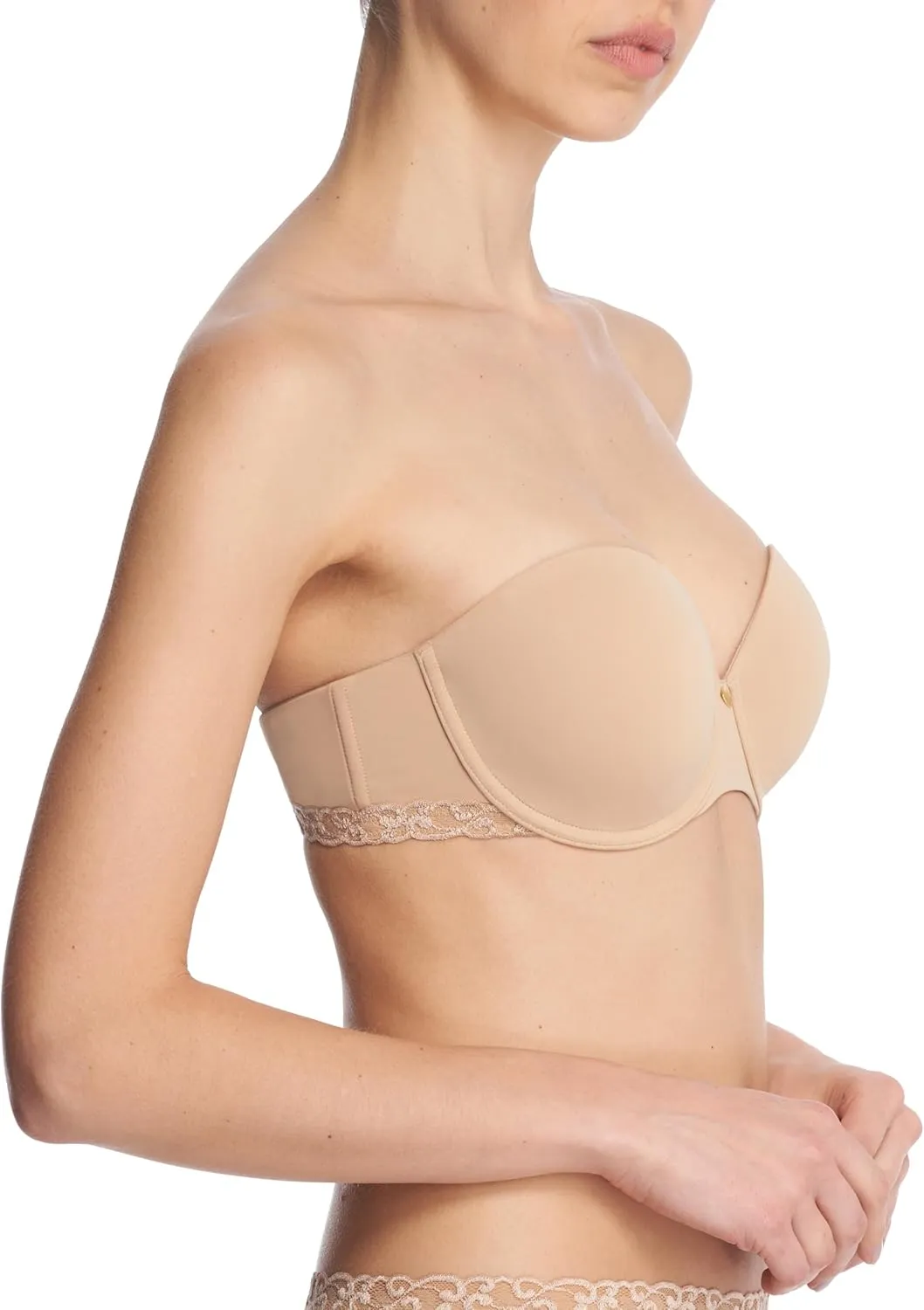 Natori Women's Pure Luxe Strapless Contour Underwire